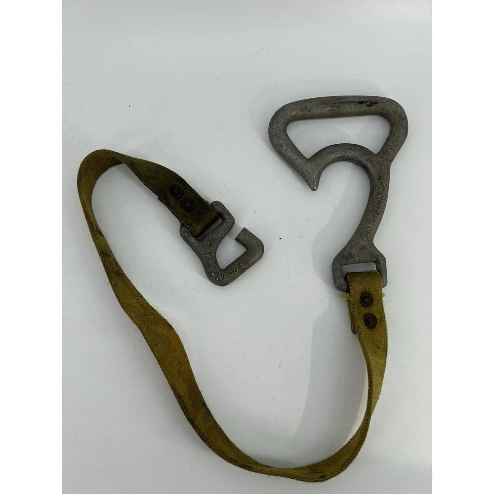 Vintage Firefighter Hose & Ladder Strap A.S E. Inc. NY USA
